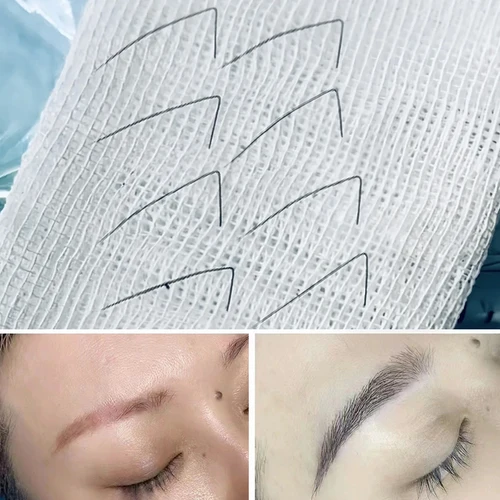 Auténtico ceja Real AI Master Practice cejas clonadas nativas solo para practicar modelo principiante suministros de maquillaje permanente