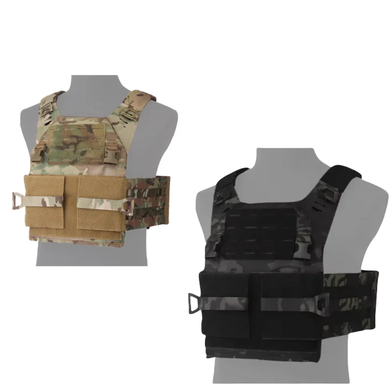 Tactical quick detachable multifunctional vest for attackers, tactical vest compatible with multiple panels