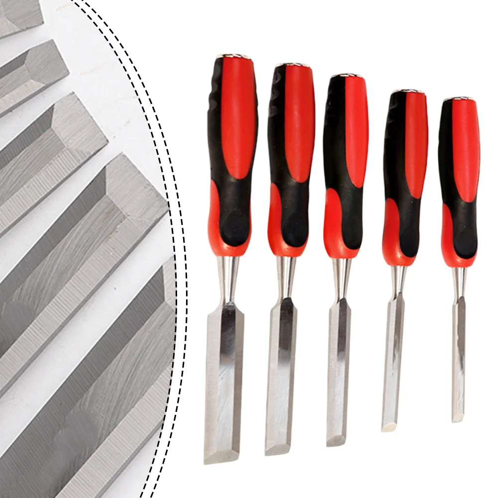 1pc Wood Chisel 10-25mm Woodworking Carving Tools Bevel Edge Chisels For DIY Hand Carving Tools