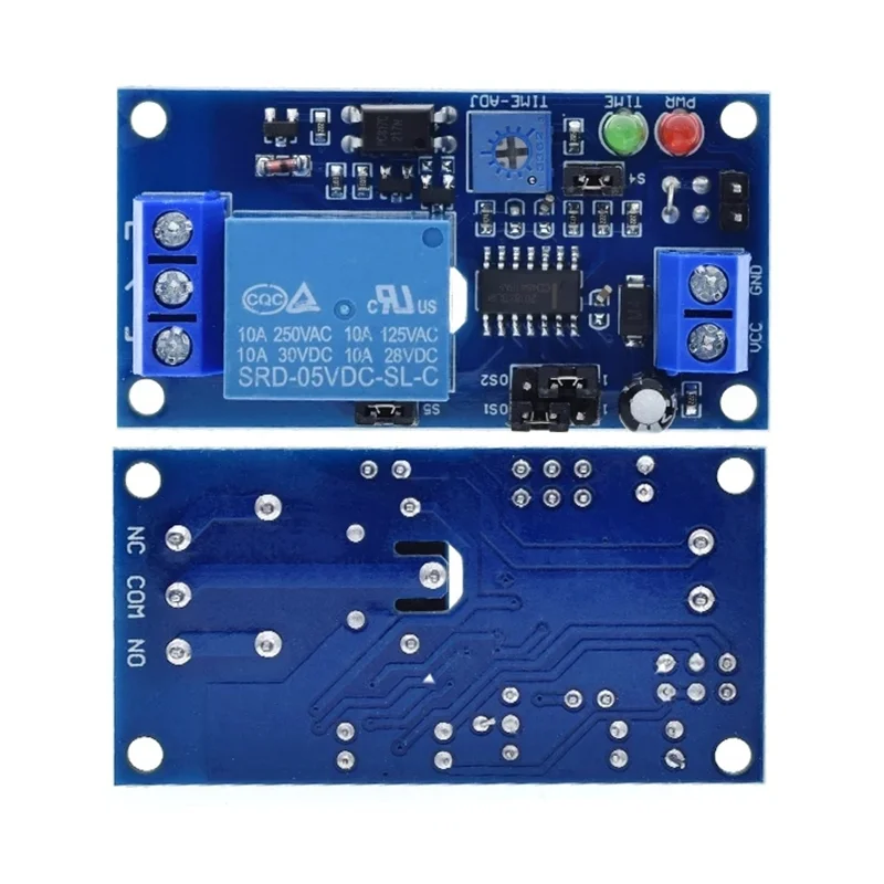 12V normally open trigger delay relay delay electronic module vibration electronic module