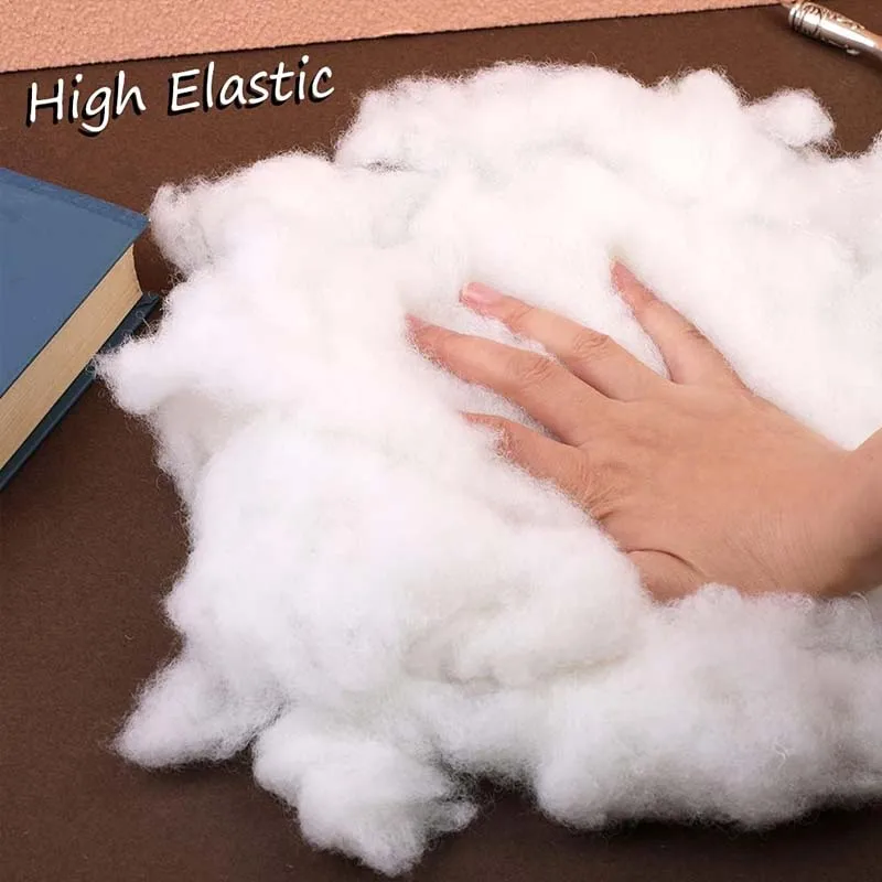 100/200g/7,05oz Polyesterfaserfüllung, Kissenfüllung, Polsterfüllung, Füllmaterial für Stofftiere/DIY-Bastelarbeiten