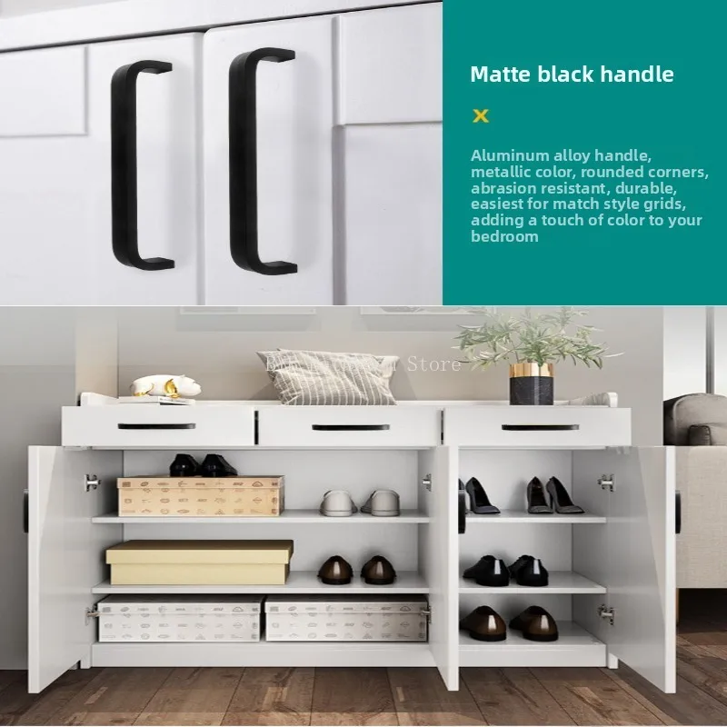 أسود/ذهبي الصلبة سبائك الألومنيوم المطبخ مقابض للخزانة درج خزانة باب خزانة ملابس مقبض مستقيم الأثاث الأجهزة