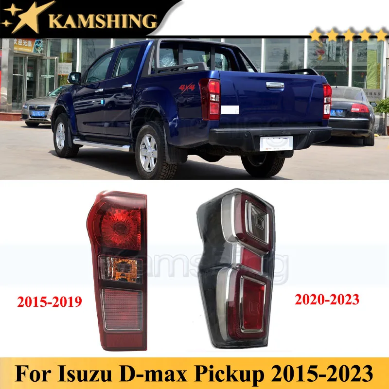 

Kamshing For Isuzu DMax 2015-2023 Rear Bumper Tail Light Lamp Taillights Taillamps Brake Light Stop Light Car Light