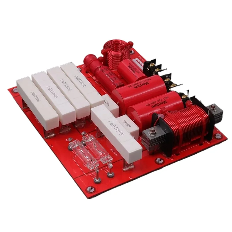 Professional stage speaker crossover, two-way high/low frequency divider, suitable for 10/12/15inch high-power horn speakers