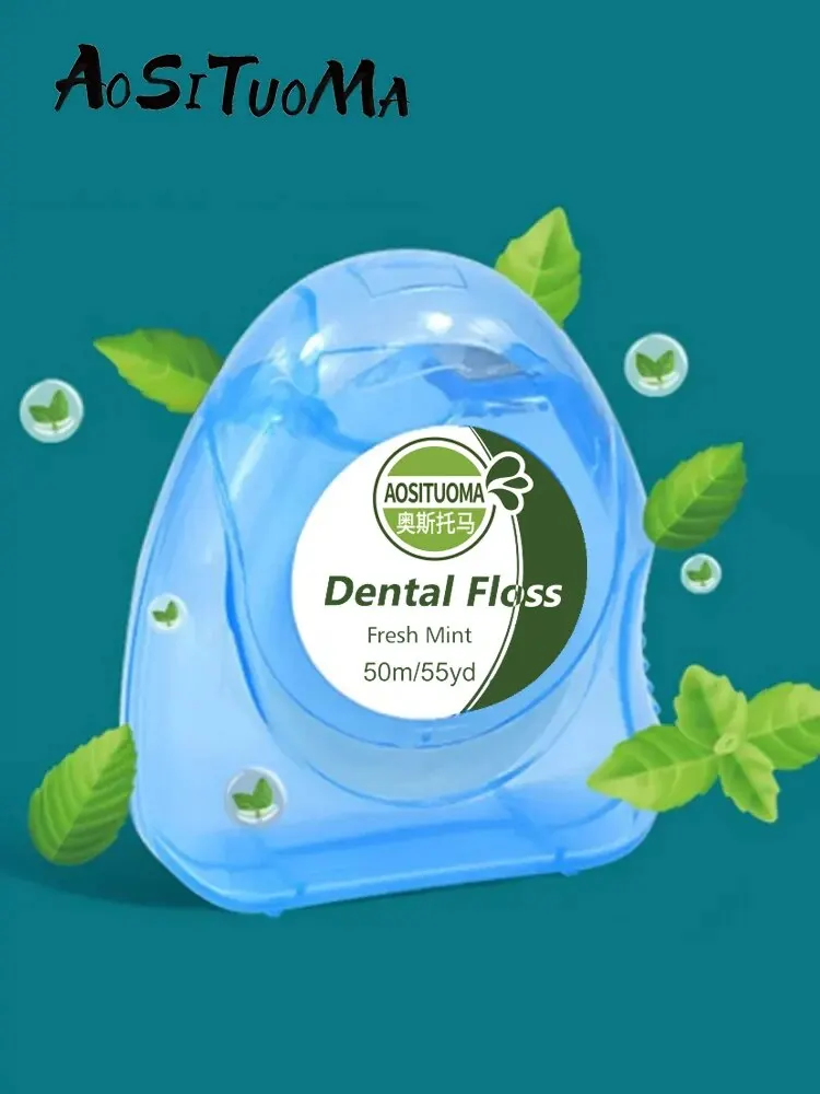 3pcs Ultraclean Mint Dental Floss Effective Plaque Removal,Teeth&Gum Protection Shred Resistant ForThoroughly Clean InTight Area