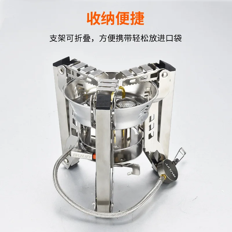 

Outdoor Field Stove Cassette Stove Three-head Gas Stove BBQ Camping Stove Picnic Stove Stove Head Stove2026