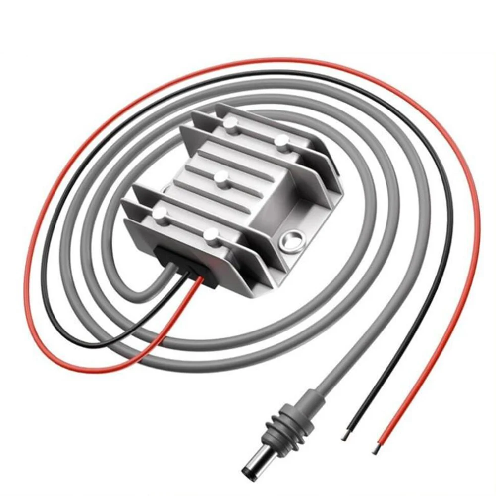 

12V To 48V Power Converter Connector 12V To 48V Converter 48V DC Adapter Aluminum Shell Material Mobile Workspace