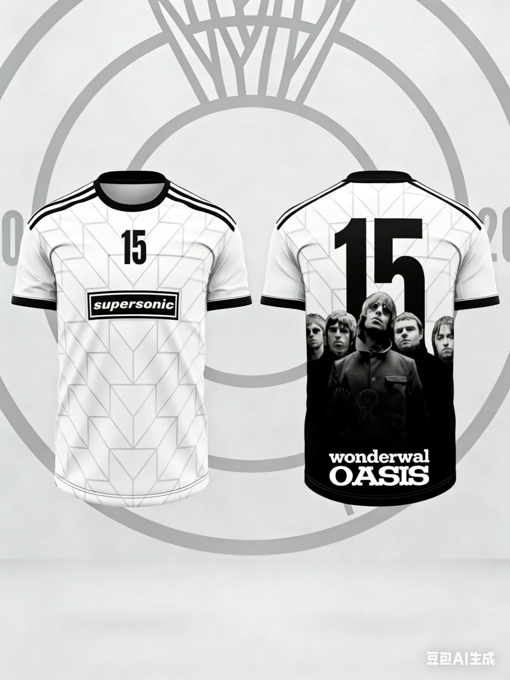 

Новинка 2026, 3D полиэстер, с коротким рукавом, Oasis Band, реструктурирующая памятная рубашка, мужская и женская быстросохнущая мотоциклетная футболка