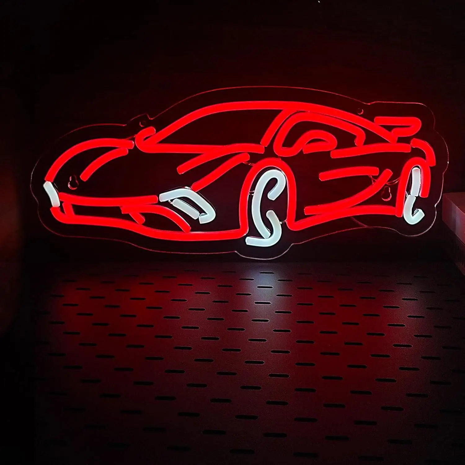 Sports Car Neon Sig…