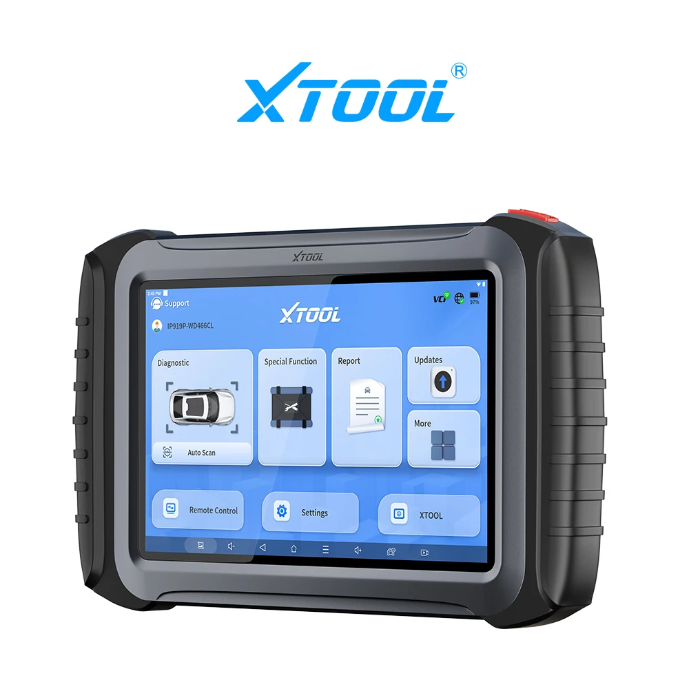 XTOOL INPLUS IP919 Automotive Scanner CAN FD&DOIP&FCA Smart Key Programmer All System Diagnosis Bi-Directional Control 42+Resets