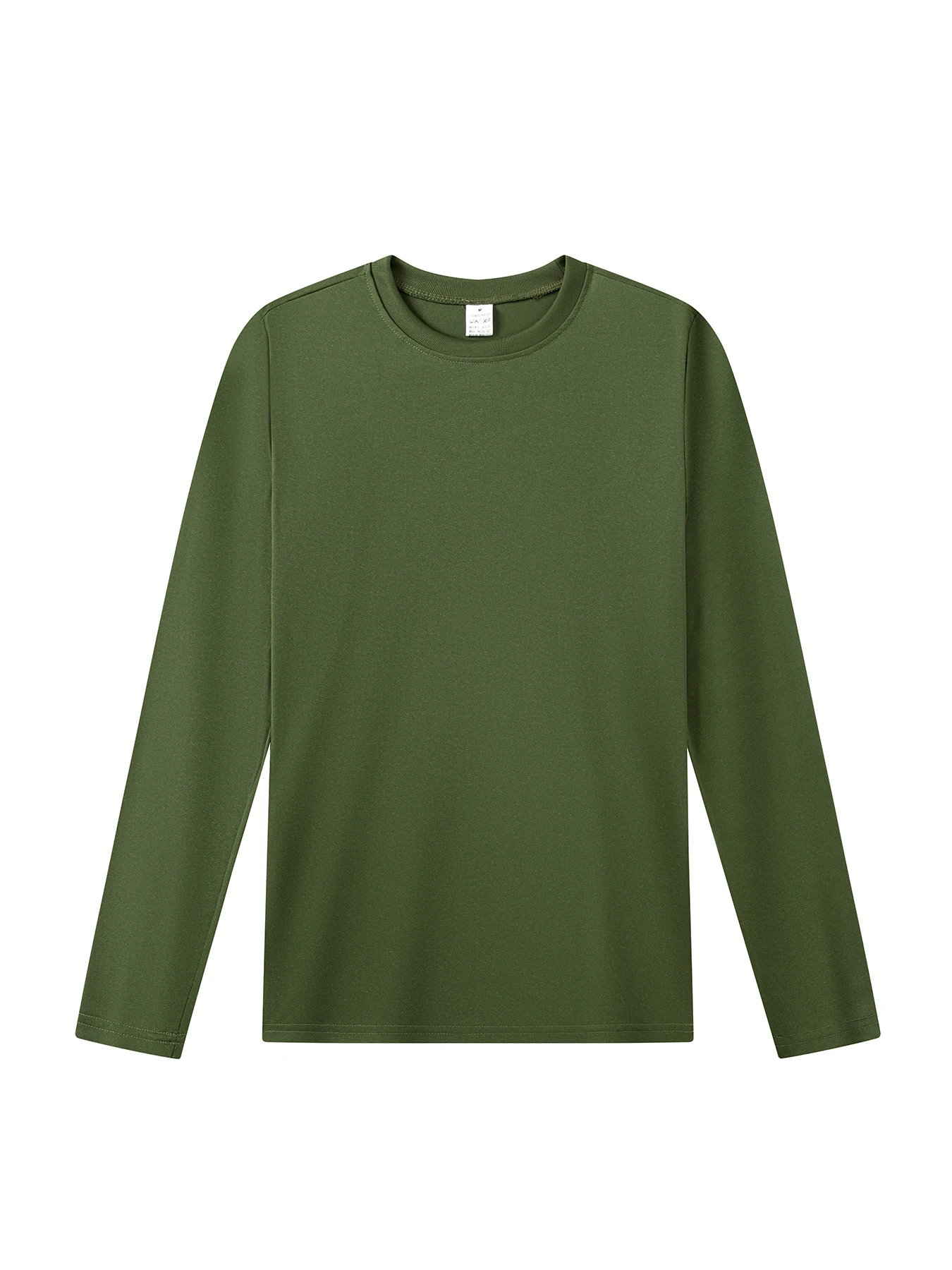 Frühling Sommer Herren Langarm T-Shirts Casual Rundhals Soft Tees Tops Männer Sport Bequeme vielseitige Basics T-Shirts – Detail 7