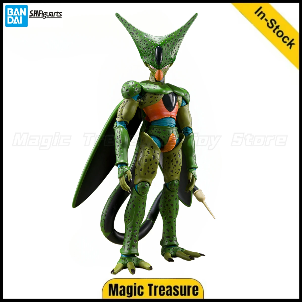 

【In Stock】BANDAI SPIRITS S.H.Figuarts DRAGON BALL Z Cell First Form 17cm Figure Toys Gift