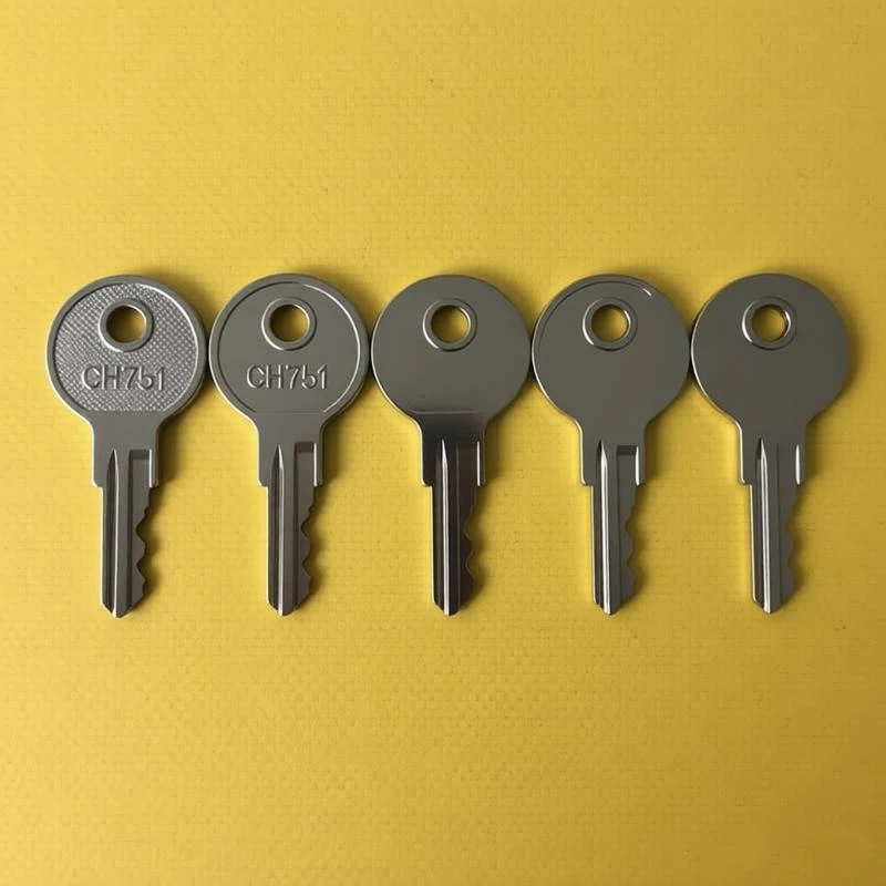 5Pcs CH751 Rv Keys …