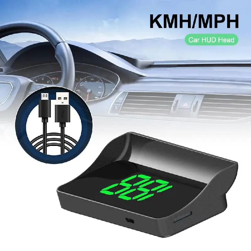 Gm HUD Head-up Display GPS Speedometer Digital Speed Display Windshield Projector KMH/MPH Project Windshield Car