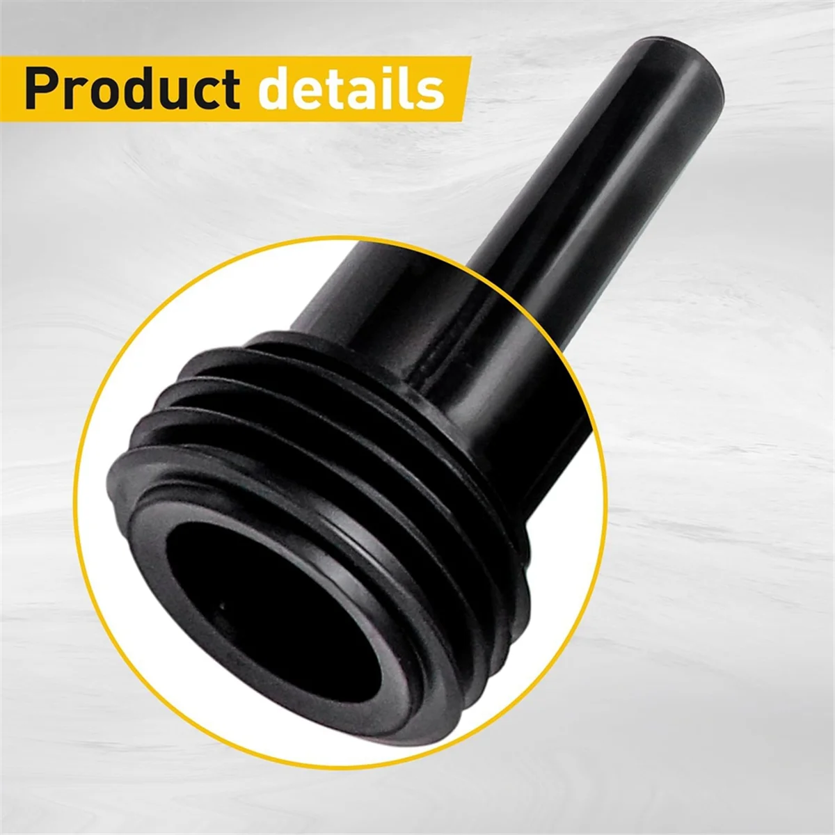 

A002 Wall Hung Toilet Extended Pipe Connector, Compatible Toilets and Bidets Parts, Reliable Wall Hung Toilet Gasket Included