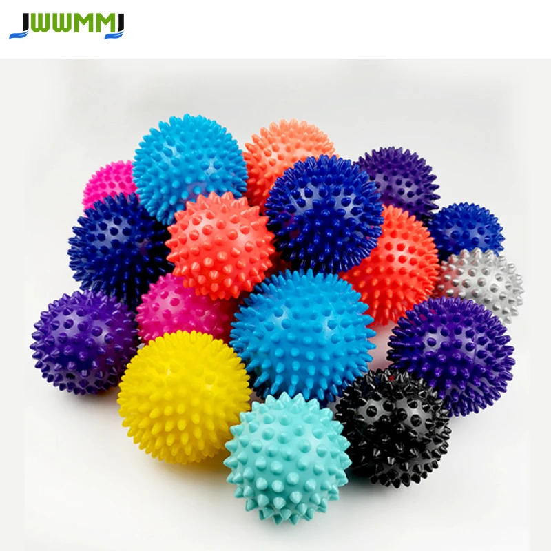 1pcs Acupuncture Point Grip Strength Ball PVC Fascia Outdoor Yoga Home Fitness Children\'s Acupuncture Hedgehog Ball