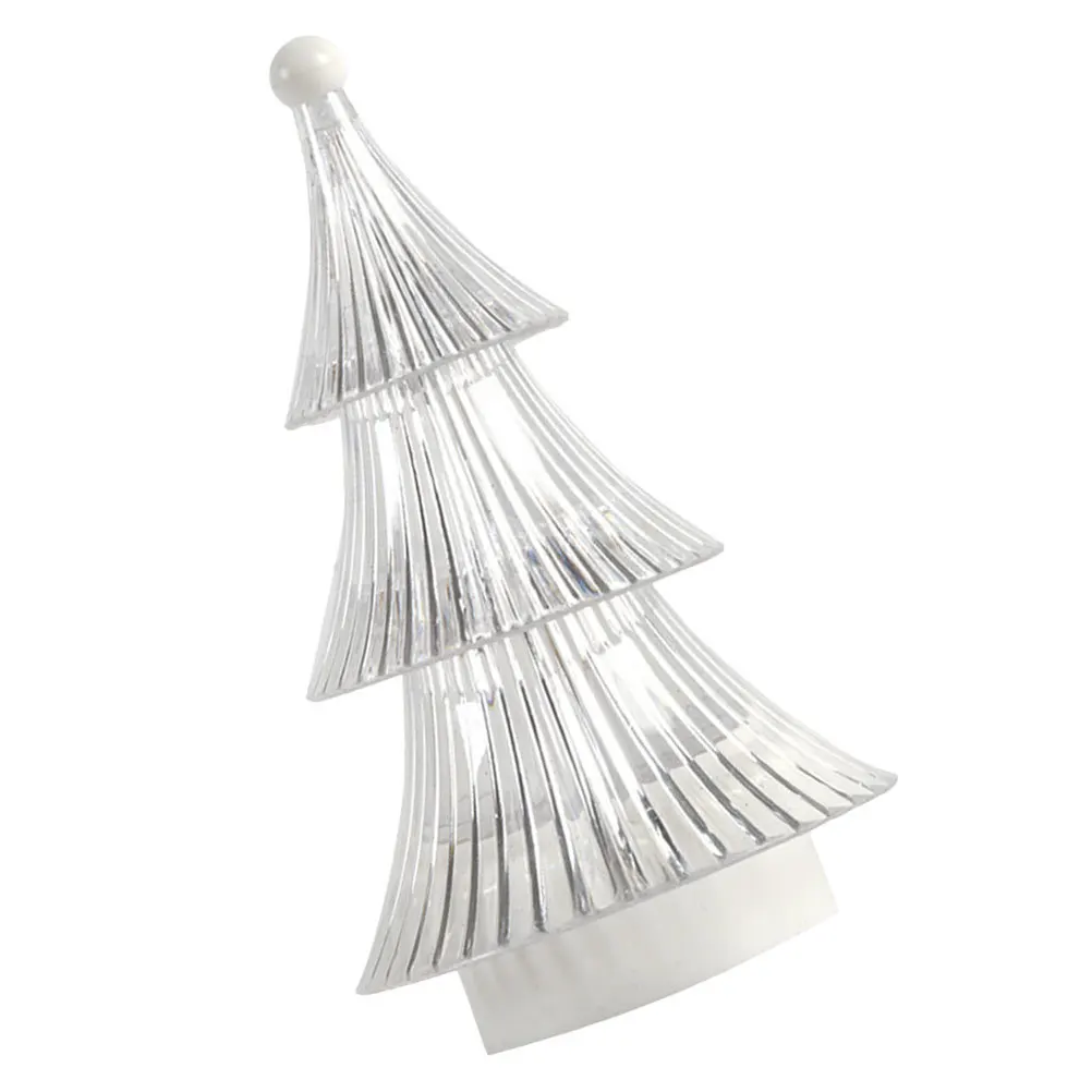 الساحرة متوهجة شجرة عيد الميلاد ضوء الليل سطح المكتب مصباح الديكور احتفالي لأي مصباح شجرة عيد الميلاد منضدية