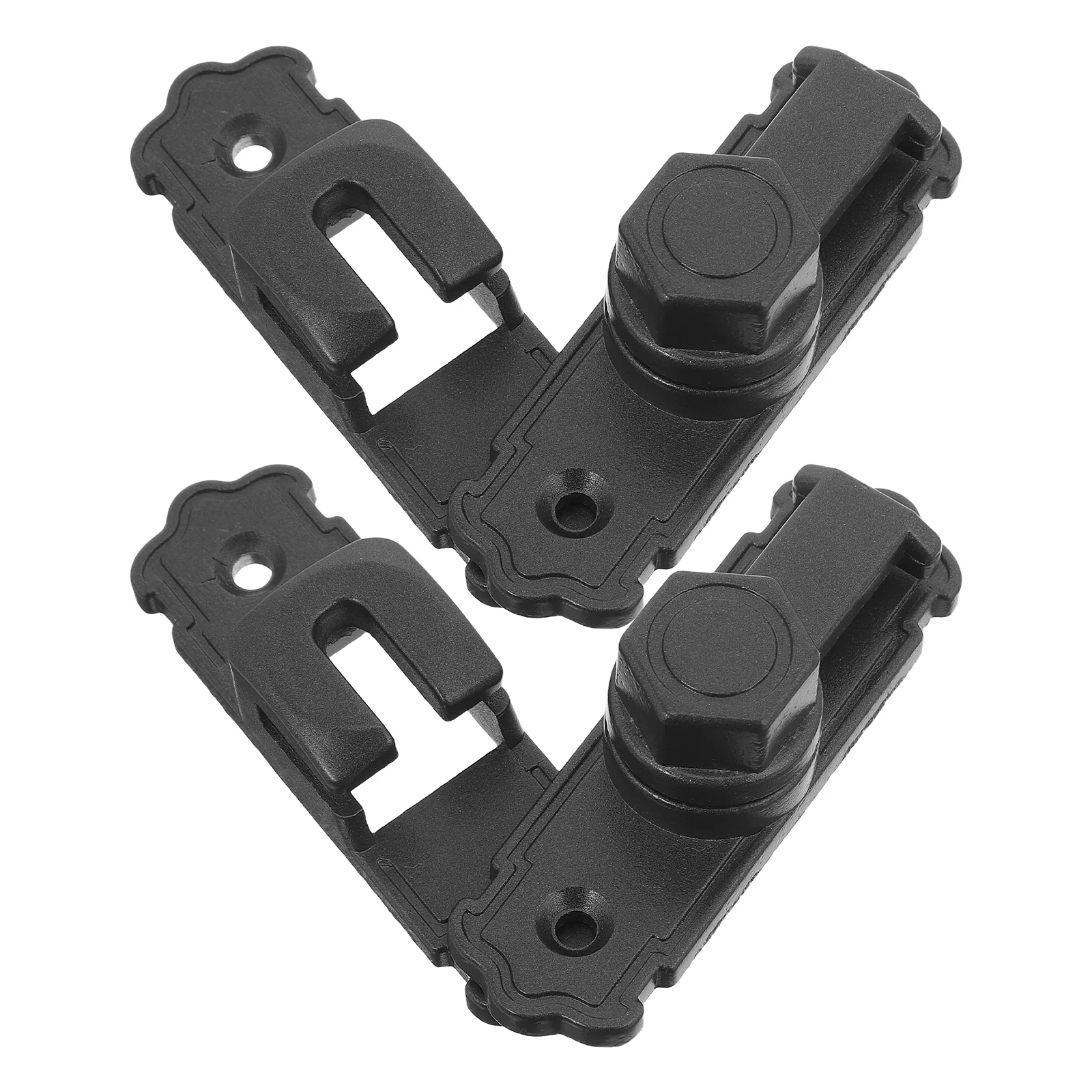 

2Pcs Door Door Handle Latch Latch Barn Gate Handle Silent Precision Durable Material Aluminum Cabinet Hardware