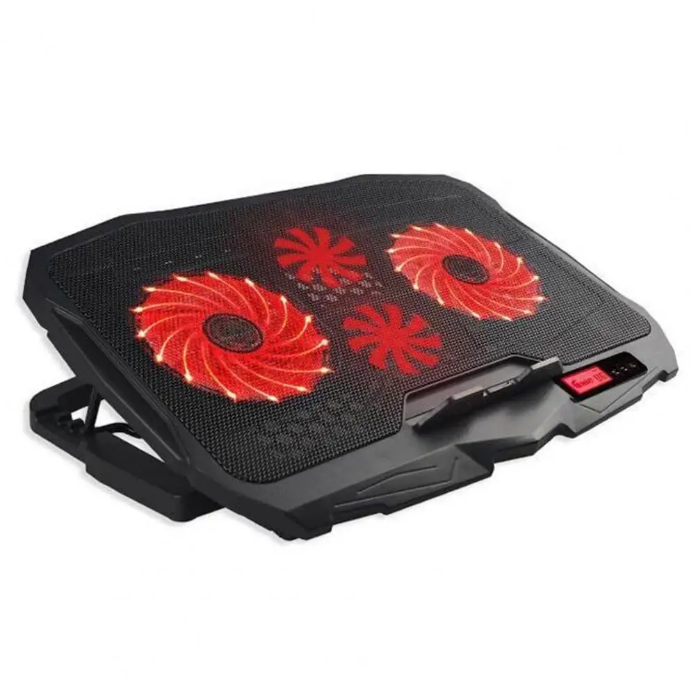 

Notebook Heat Dissipation Fan Universal Laptop Pad with 6 Wind Speeds Fast Heat Dissipation Adjustable Height Stand for Notebook
