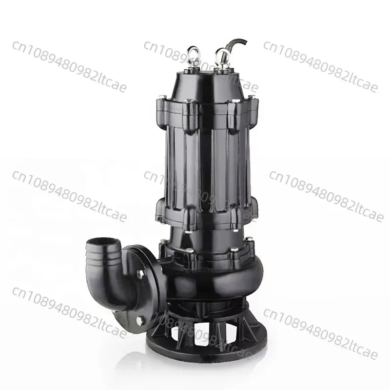 Waste Dirty Water Pumps Grinder Cutter Dewatering Centrifugal Submersible Sewage Pump