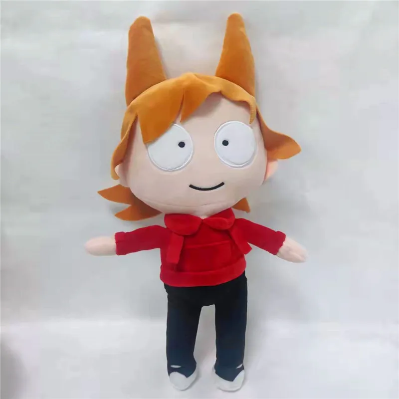 Novo tom eddsworld brinquedos de pelúcia bonito espada eddsworld figura bonecas de pelúcia bebê macio brinquedos de pelúcia travesseiros para crianças presentes de natal