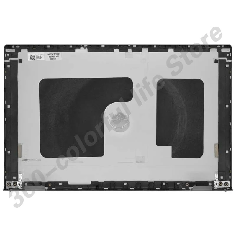 حافظة كمبيوتر محمول أصلية جديدة لـ DELL Inspiron 15Pro 5510 5515 P106F شاشة LCD الغطاء الخلفي الحافة الأمامية مفصلات مع مسامير 15.6 بوصة