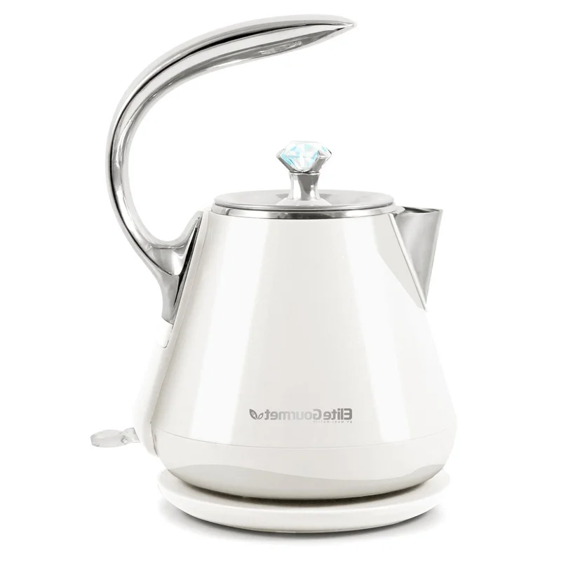 

Stainless Steel Electric Kettle 1.2L Rapid Boil Cool Touch Double Wall Auto Shut-Off Cord-Free 360° Swivel Base BPA-Free Design
