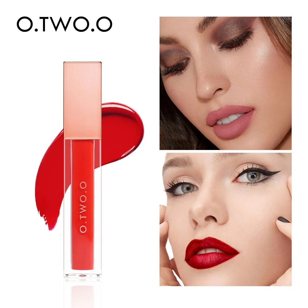 Velvety Matte Liquid Lipstick Lip Tint Matte Lip Gloss Long Lasting Nonstick Cup Not Fade Cosmetics For Girl Women Lip Makeup