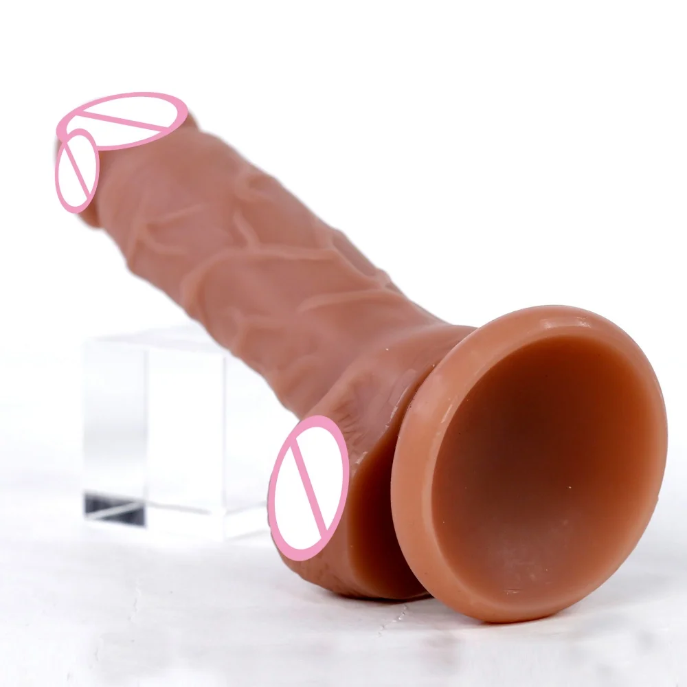 أنثى واقعية دسار الكبار الشرج القضيب بعقب المكونات للنساء مرنة سميكة القضيب سيليكون G بقعة قضبان اصطناعية الرجال الديك الجنس لعب الكبار #1