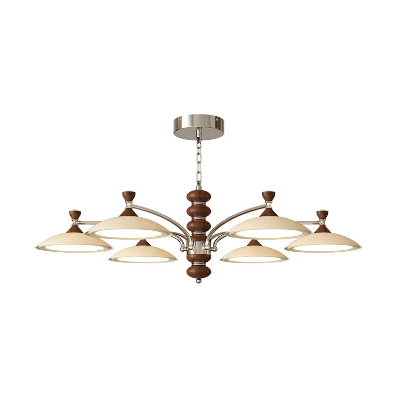 

Living room chandelier, hall, cream style, high sense of antique French style