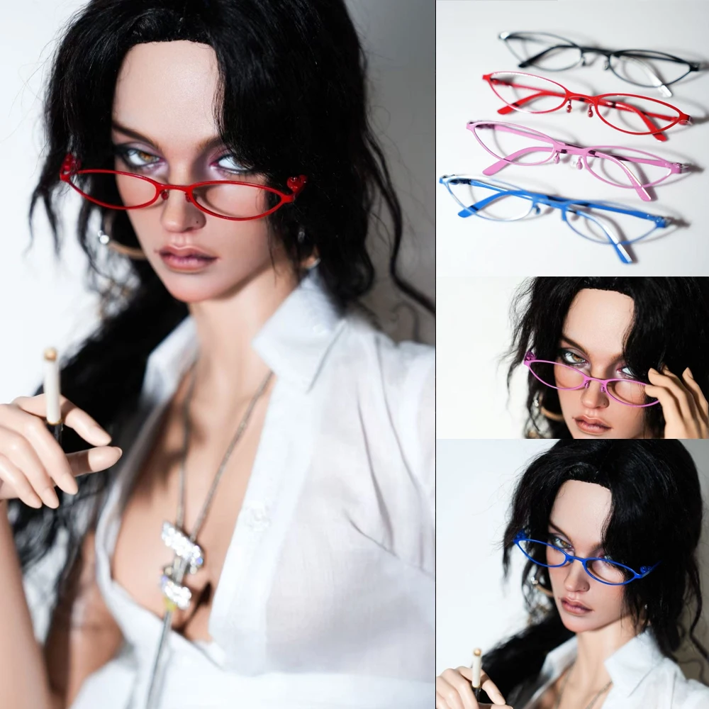 

D09-P775 детская игрушка ручной работы 1/3 IMPL SD16 SOOM AS для девочек BJD/SD аксессуары для кукол полнокадровые очки «кошачий глаз» 1 шт.