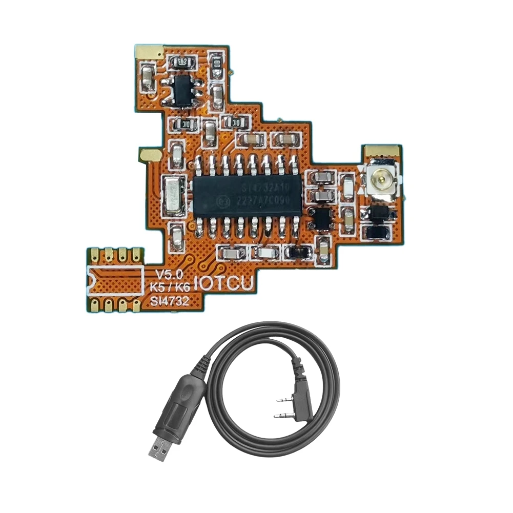 AA08-SI4732 V5.0 FPC Modification Module+USB Cable For Quansheng K5 K6  Shortwave Full Band/Single Sideband Reception