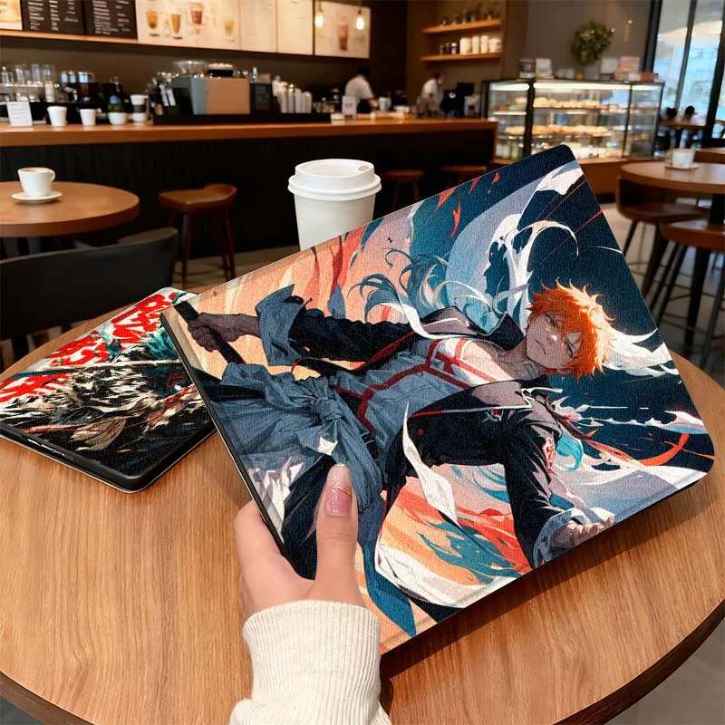 

Bleach Anime Illustration Tablet Case For Vivo IQOO Pad Air Pad3 IQOO Pad5 Pad2 Pad3 SE Pro 11.5 12.1 12.3 13 Inch