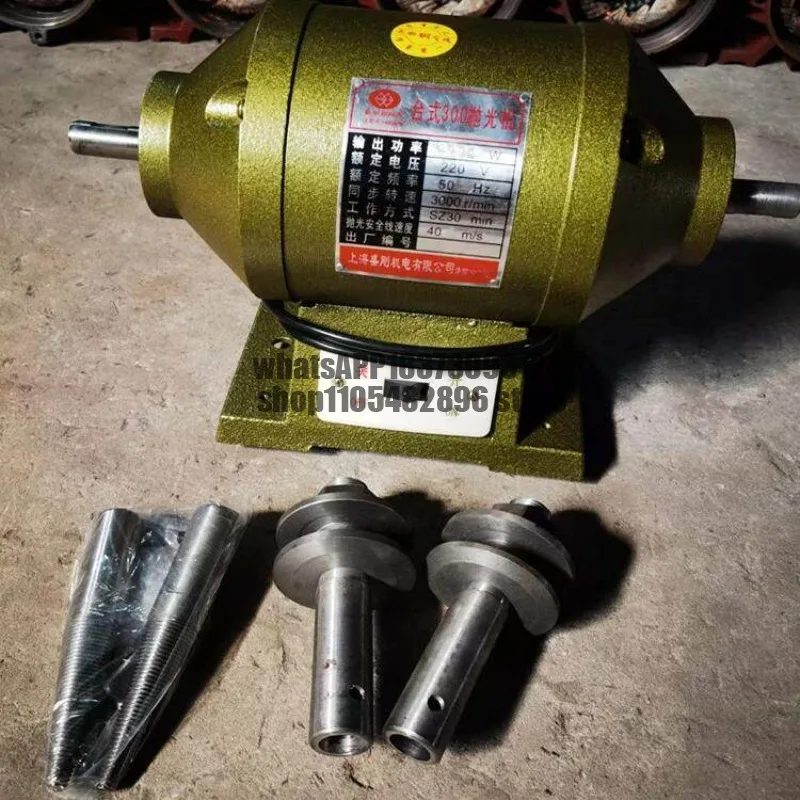 Multifunctional benchtop polisher, rust removal and grinding electric motor, small single-phase three-phase polisher