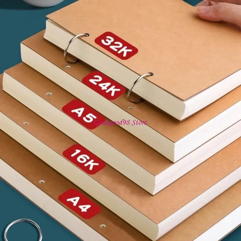 Universal 32k 16k A 5 Art Journal With 160GSM NonFading Sheets Flexible Page Organization System