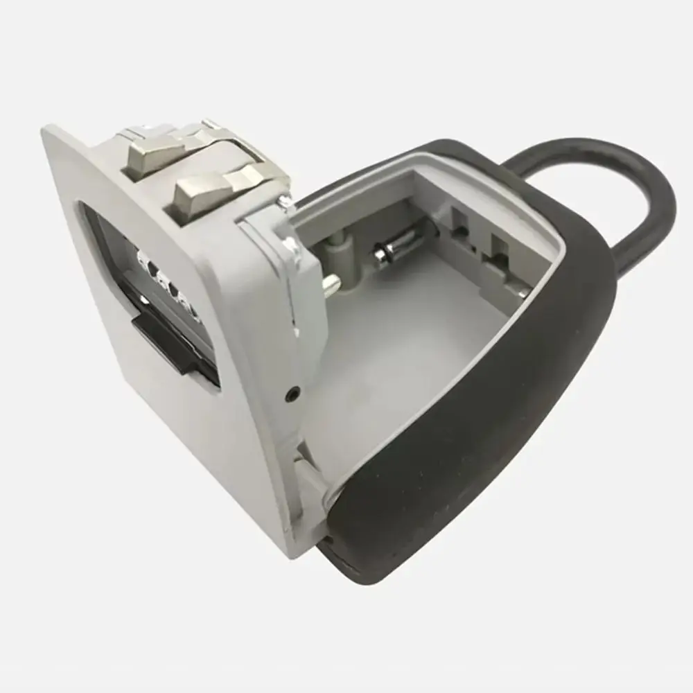 All Metal Structure Wall Mount Key Storage Box Mechanical Coded Lock Free Code Reset Mechanical Code Key Holder Inner Cavity