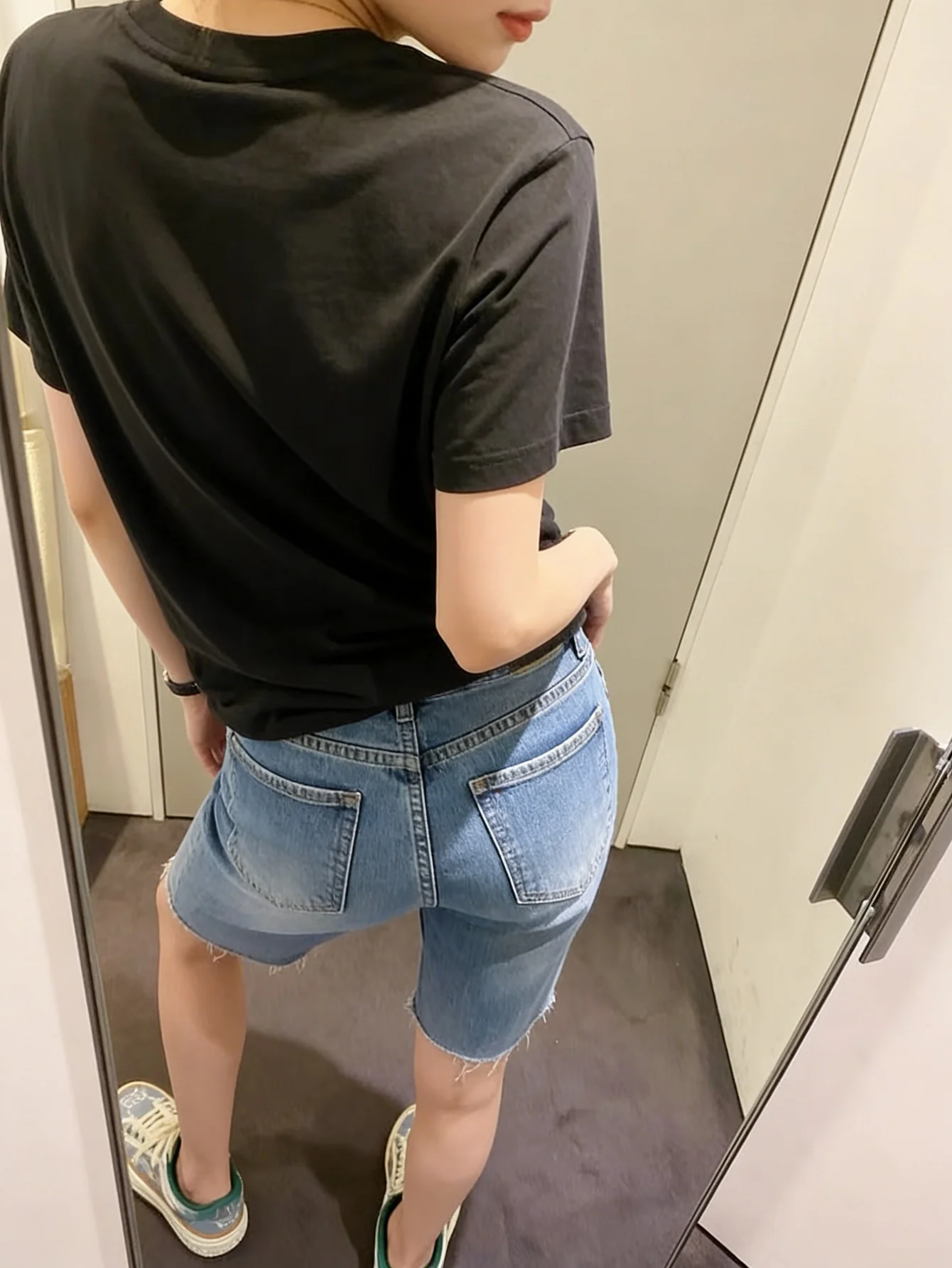 

Мужские синие джинсовые шорты Harajuku Slim Denim, уличный стиль, оригинальный дизайн, без аксессуаров и ремней.