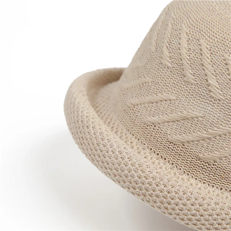 ผู้หญิงฤดูใบไม้ผลิและฤดูใบไม้ร่วงหมวกแม่แฟชั่น All-Match หมวก Western สไตล์ Billycock ฤดูร้อนหมวกชาวประมงหมวกฤดูร้อน