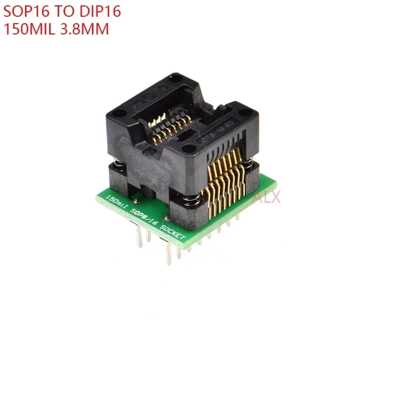 Sop8 / 14 / 16 / 18 / 20 / 28 Dip SSOP / Tssop IC ชิป Conversion การทดสอบการเขียนโปรแกรม burning ฐาน