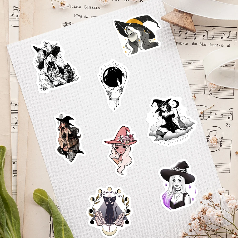 Gothic Witch Stickers DIY Kids - Phone Accessories For Your Car ulasan dan harga