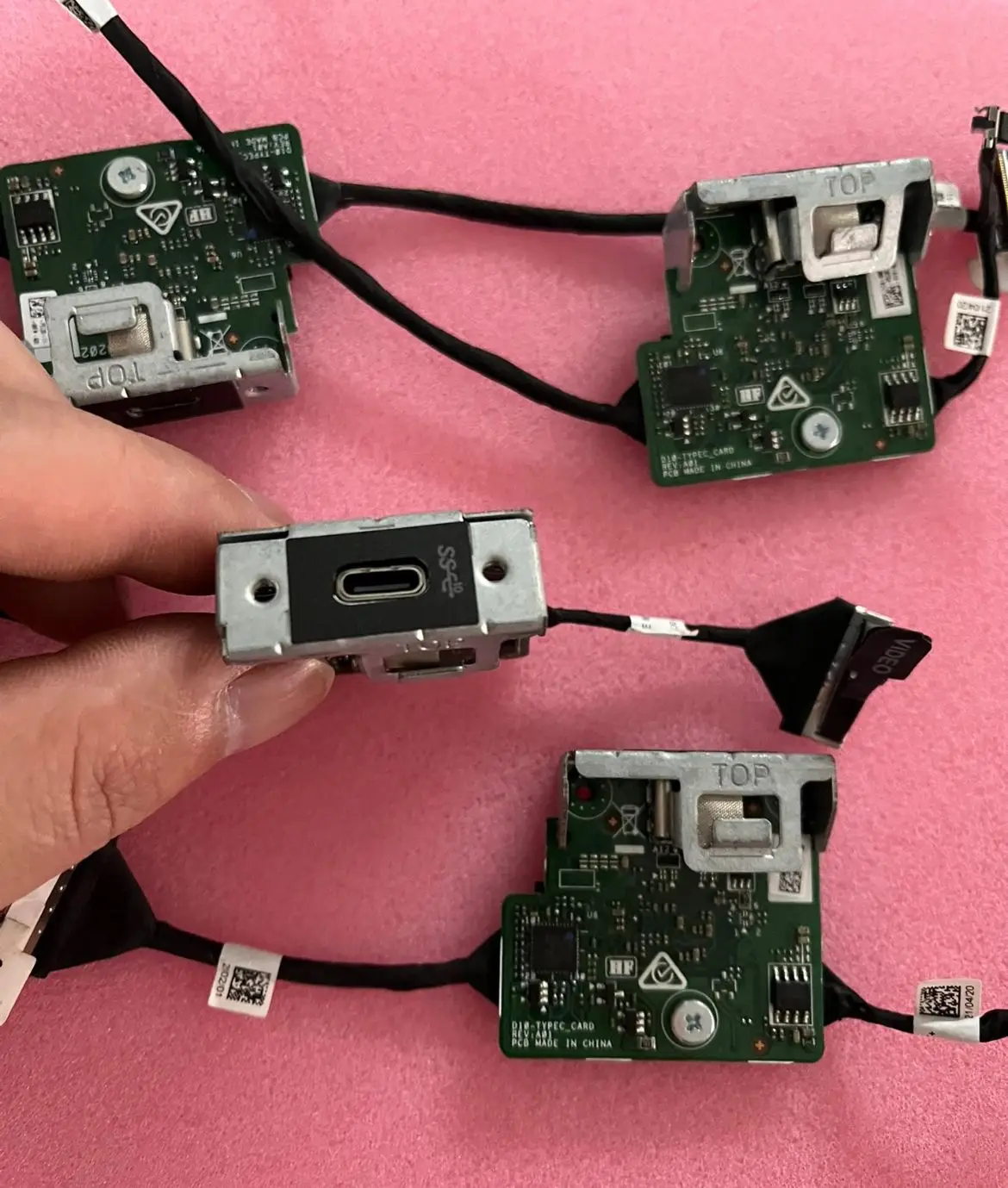 

00C96 for Dell Optiplex 5070 7060 7080 SFF micro USB Type-C card board cable