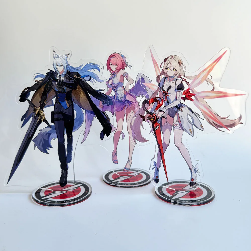 Game Zenless Zone Zero Remielle Dan Claret Fli Hoshimi Miyabi Anime Acrylic Stand Model Plate Keychain Desk Decor Collection