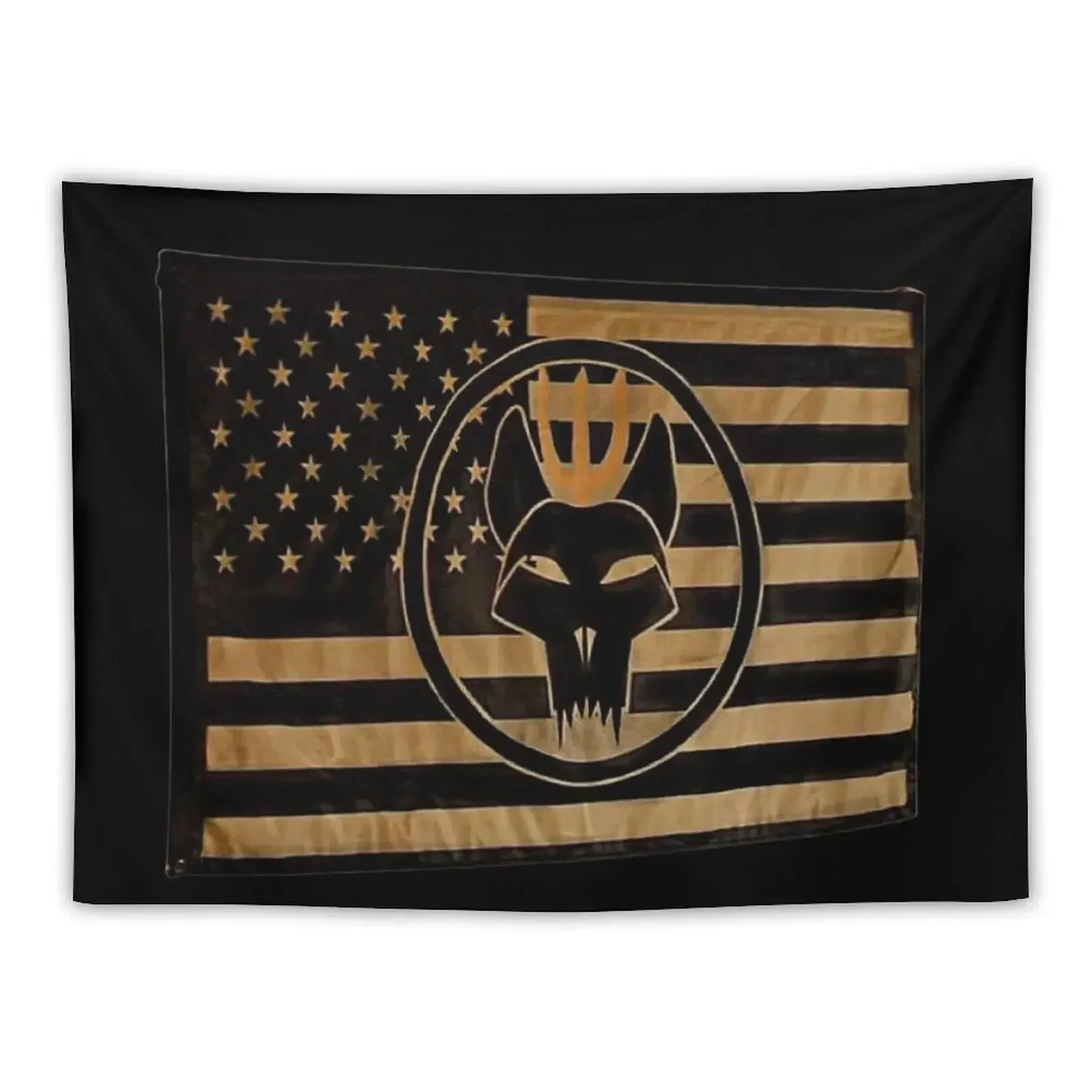 SEAL TEAM BRAVO BW FLAG Tapestry Home Decor Accessories Room Decore Aesthetic Cute Decor Tapestry