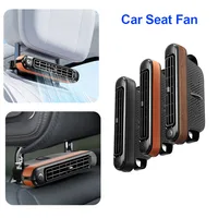 Ventilador de refrigeración portátil para asiento de coche, ventilador eléctrico para respaldo trasero de coche, fuente de alimentación USB, aire acondicionado, accesorios de Interior de coche