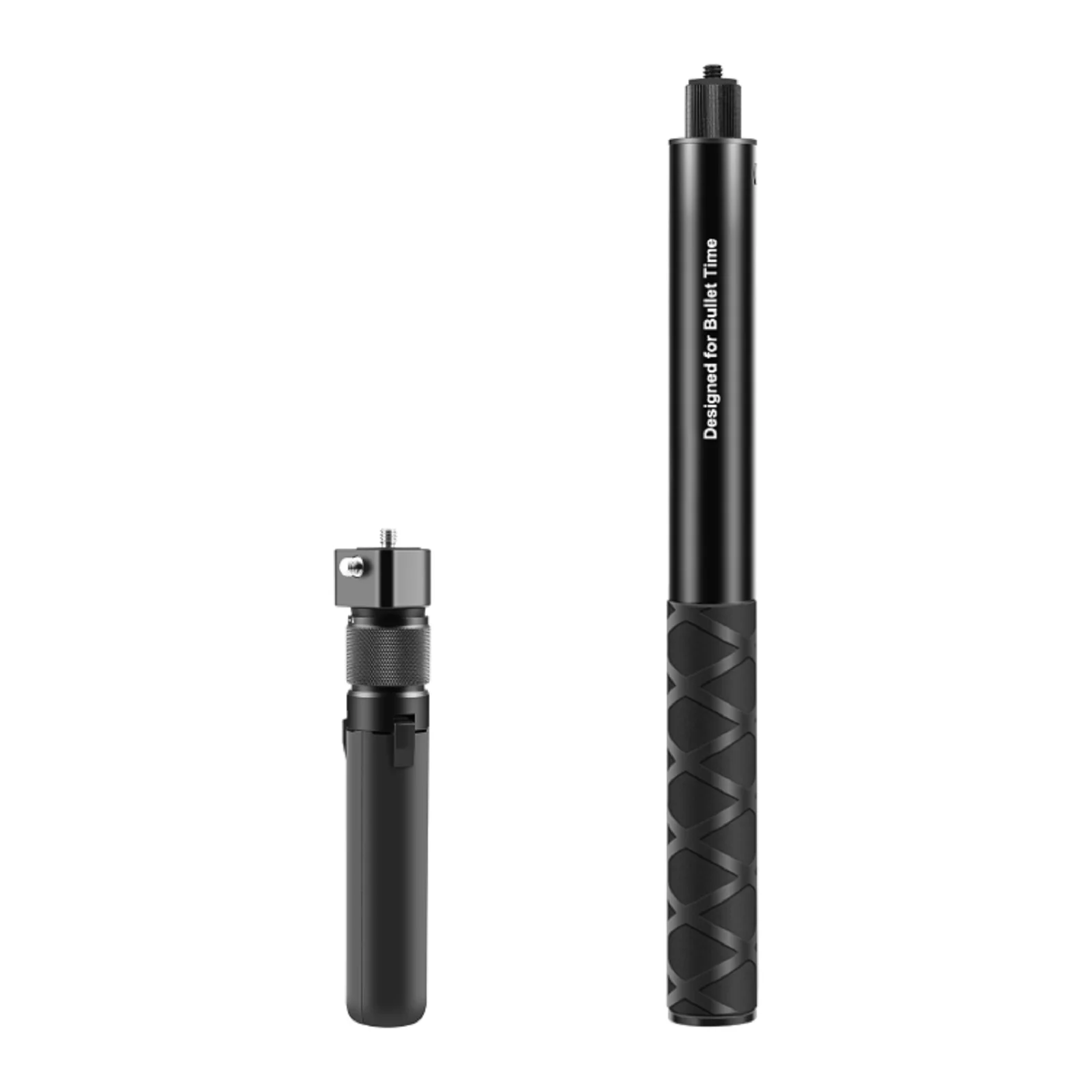 PULUZ For Insta360 X6/X5/X4/DJI Osmo 360 Camera Stealth Stick Bullet Time Selfie Stick Rotating Handle Desktop Tripod Stand Set
