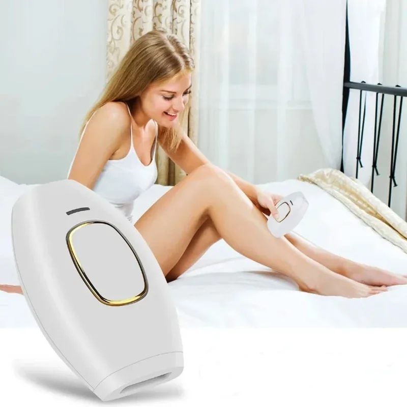 

Portable painless IPL hair removal device for body hair removal - Home-use laser device for electric hair removal