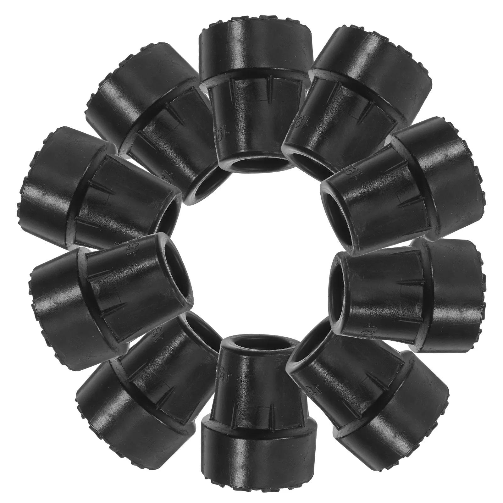 

10 шт., противоскользящие резиновые насадки для трости, сверхмощная замена для тростей, костыли, походные палки, насадки для ходунков, прочная тяга