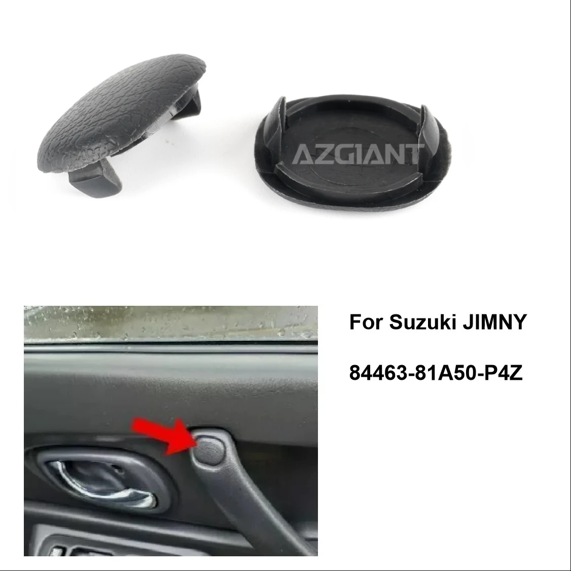 

Cap for Suzuki JIMNY Front Door Screw Cover Interior Cap 84463-81A50-P4Z Geunine