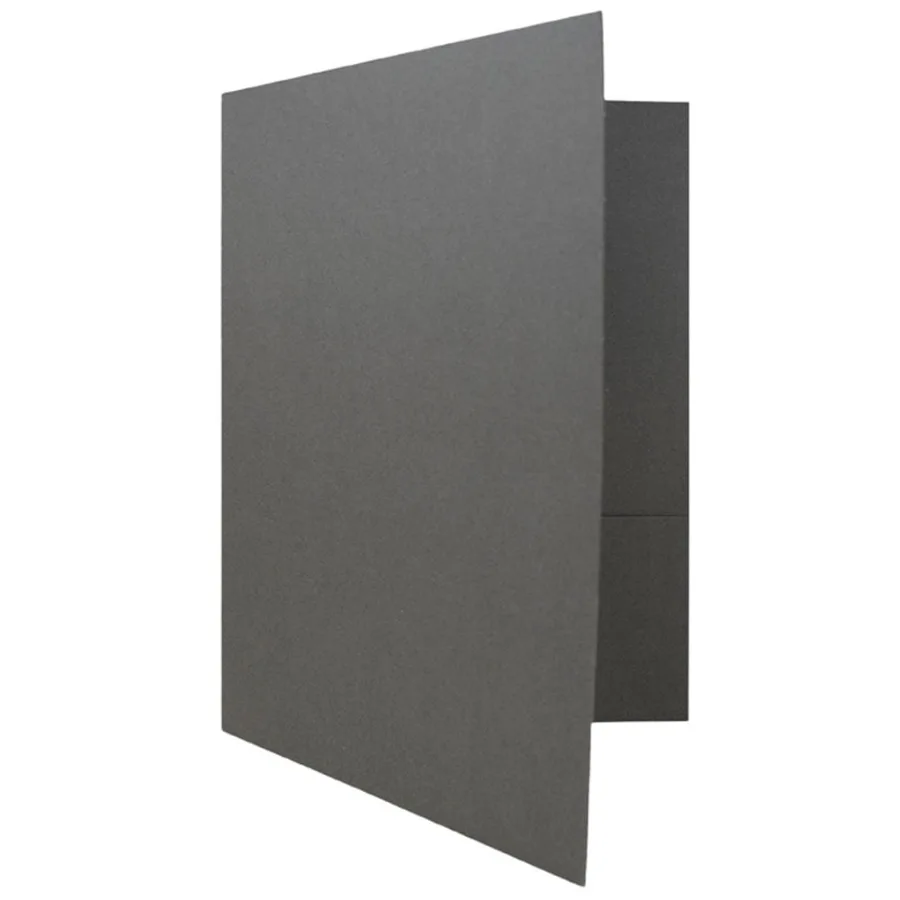 

Linen Two Pocket Folders Gray 25 per Pack