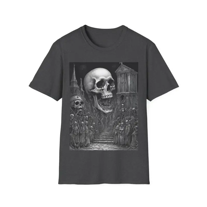 Haunting Pathways Softstyle T Shirt